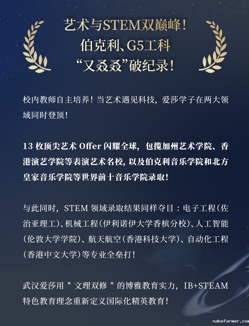 武汉爱莎2025届毕业生36人获得世界前十录取21份！50%荣获英国G5，连续两年问鼎美本前六！用实力创行业新标杆！